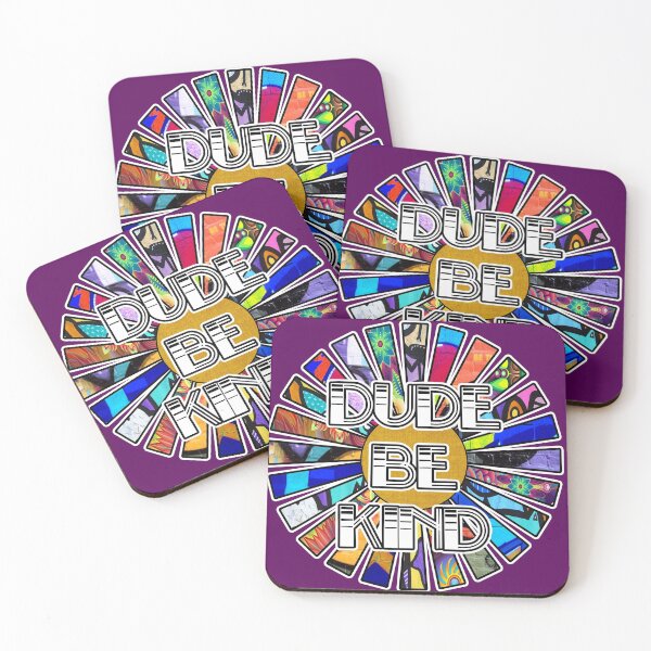Item preview, Dude Be Kind Graffiti Sunrays designed and sold by artbyomega.