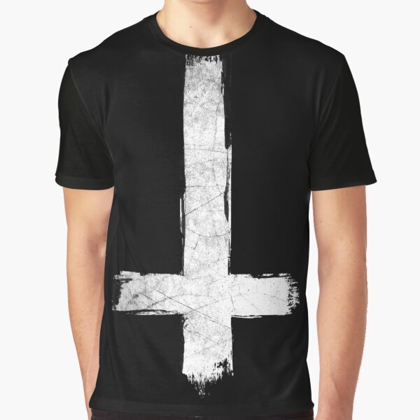 Item preview, Painted Inverted Cross designed and sold by GrizzlyGaz.