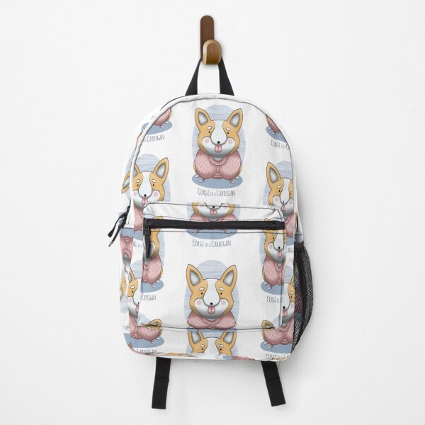 Item preview, Corgi in a Cardigan designed and sold by Angele Gougeon.