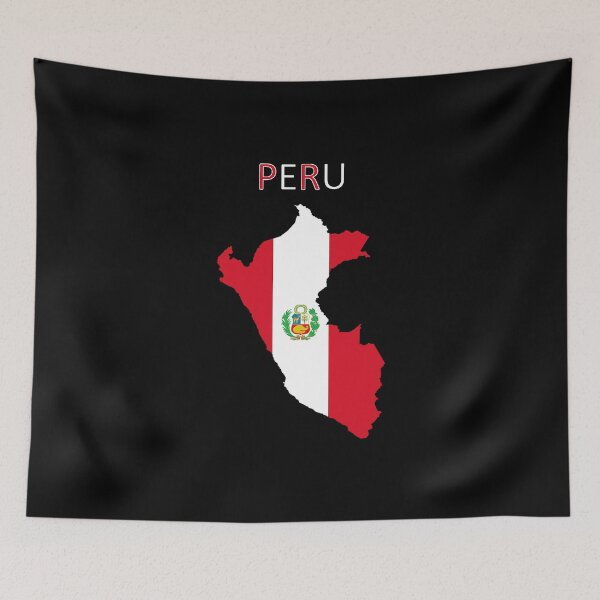 Item preview, Peru Flag - Art design designed and sold by AndiHK.