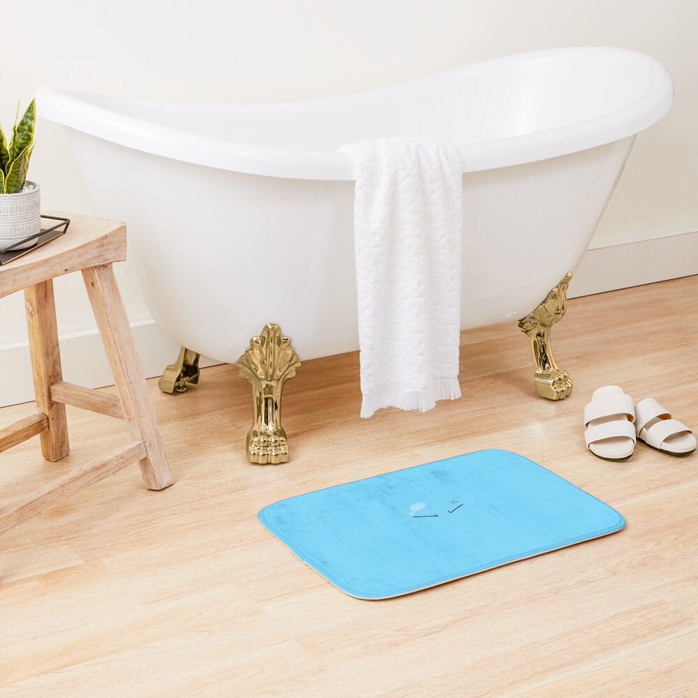 Item preview, Bath Mat designed and sold by donutnut1.