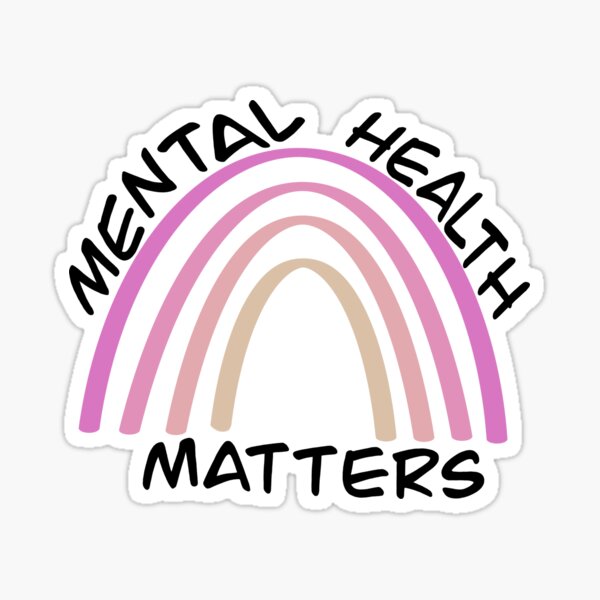 Item preview, Mental Health Matters (Pink) designed and sold by aliciawilson.