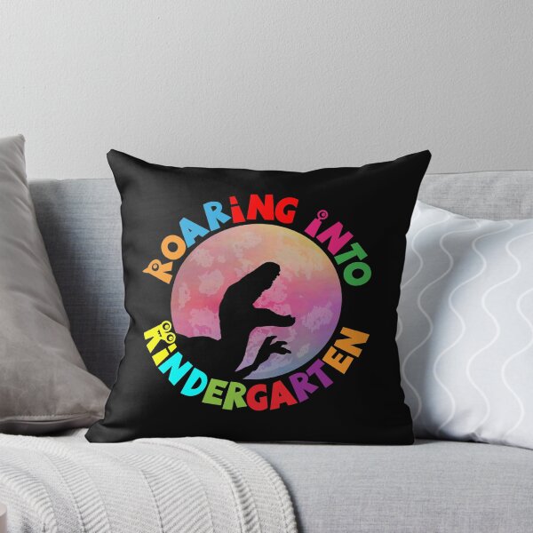 Item preview, Kids Roaring Into Kindergarten Dinosaur Moon designed and sold by inkedtee.