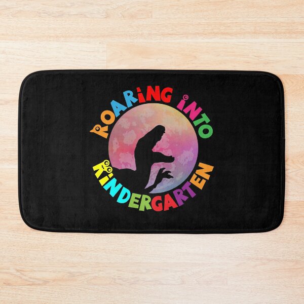 Item preview, Kids Roaring Into Kindergarten Dinosaur Moon designed and sold by inkedtee.