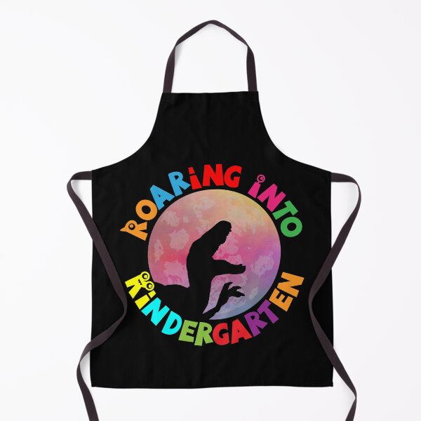 Item preview, Kids Roaring Into Kindergarten Dinosaur Moon designed and sold by inkedtee.