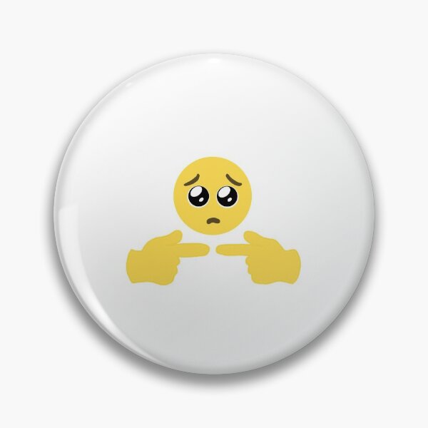 Item preview, Two Fingers Touching Emoji designed and sold by smcsherry.