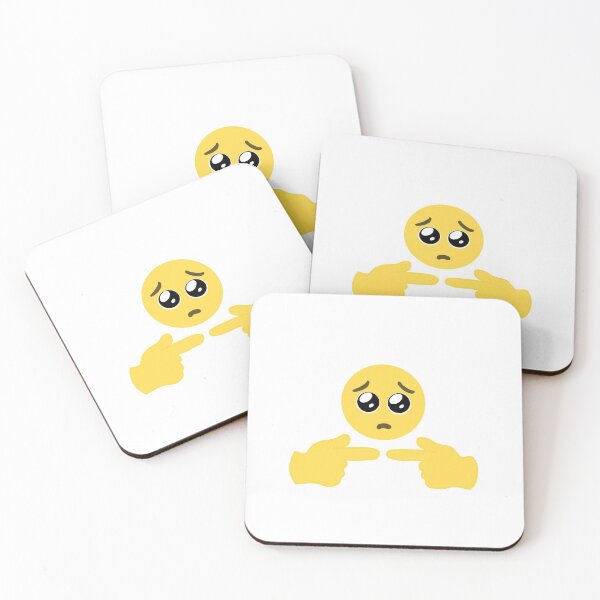 Item preview, Two Fingers Touching Emoji designed and sold by smcsherry.
