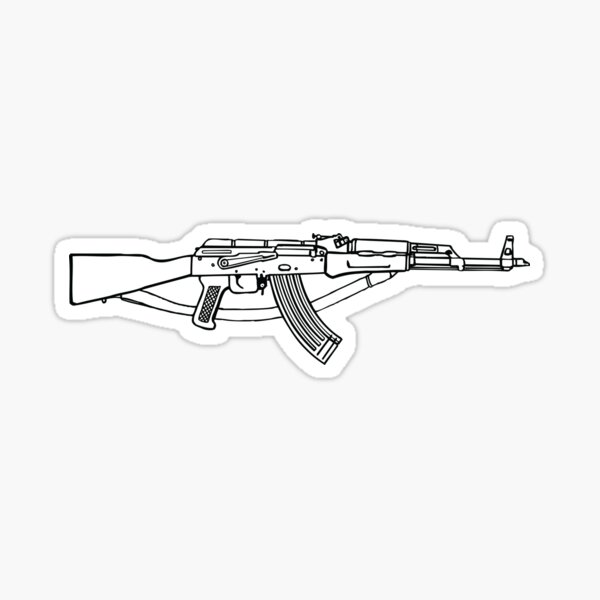 MG 42 Machine Gun Sticker for Sale by GoldOrion