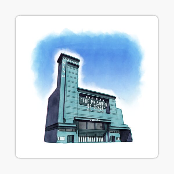 ODEON Leicester Square - Watercolour Sticker