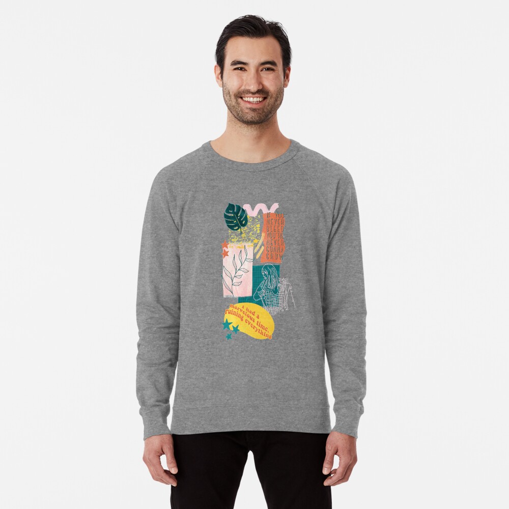 Item preview, Lightweight Sweatshirt designed and sold by uptotherainbow.