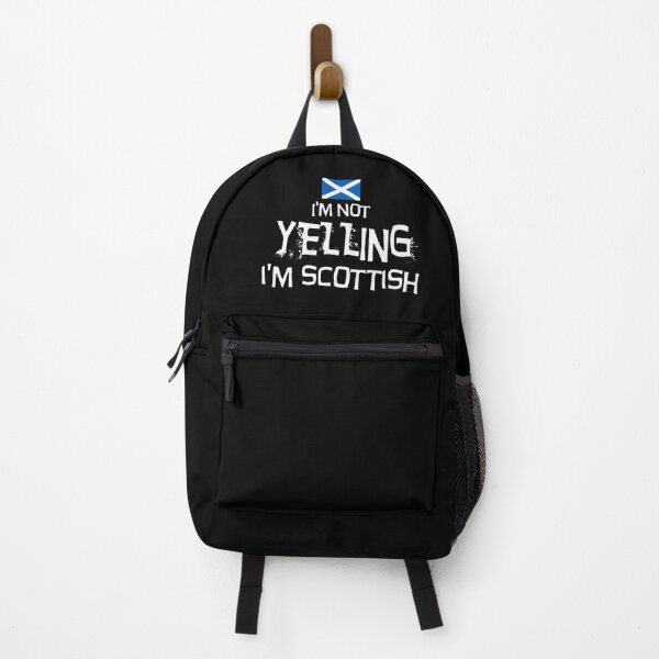 Item preview, I'm Not Yelling I'm Scottish with the flag of Scotland  designed and sold by obedtheartist.