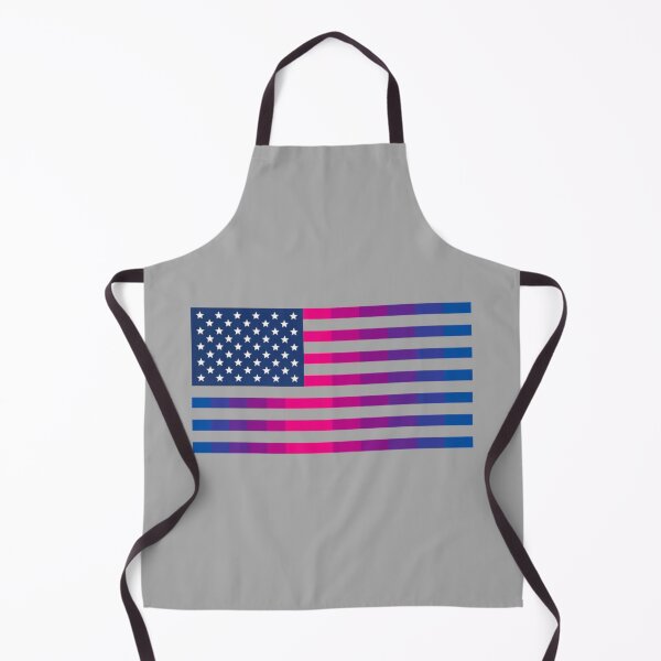 Item preview, Bisexual stars and stripes forever (American flag) designed and sold by Hello My Name Is Bisexual.