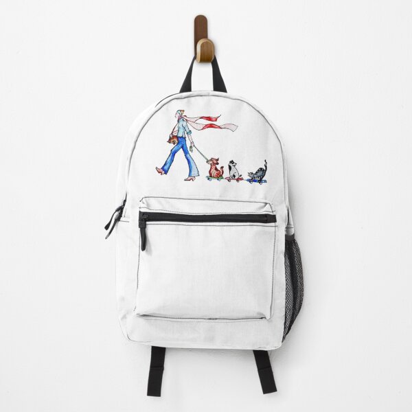 Item preview, A little snobbish Parisian walking her dogs. designed and sold by voicivoila.