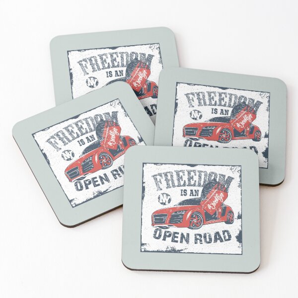Item preview, Freedom is an open road - Awesome car lover Gift designed and sold by Teenation9.