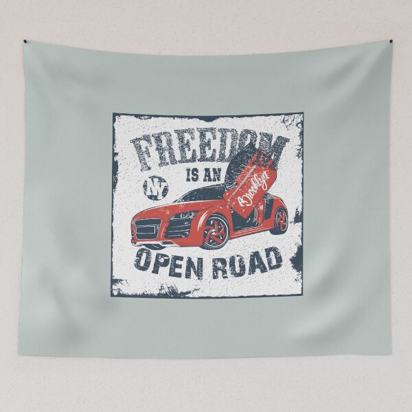 Item preview, Freedom is an open road - Awesome car lover Gift designed and sold by Teenation9.