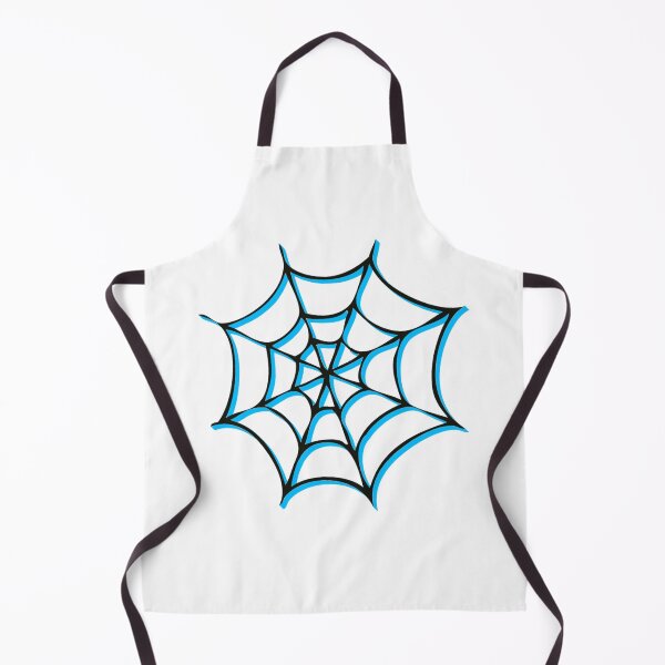 Item preview, blue spider web designed and sold by femme McCulley.