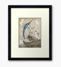 The Old Man and the Sea Framed Print