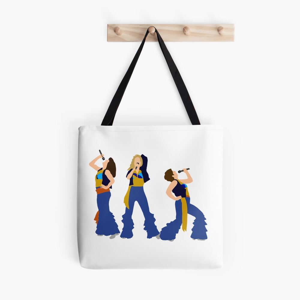 Donna and the Dynamos - Mamma Mia : Here We Go Again Tote Bag for Sale by  RikkasRiginals