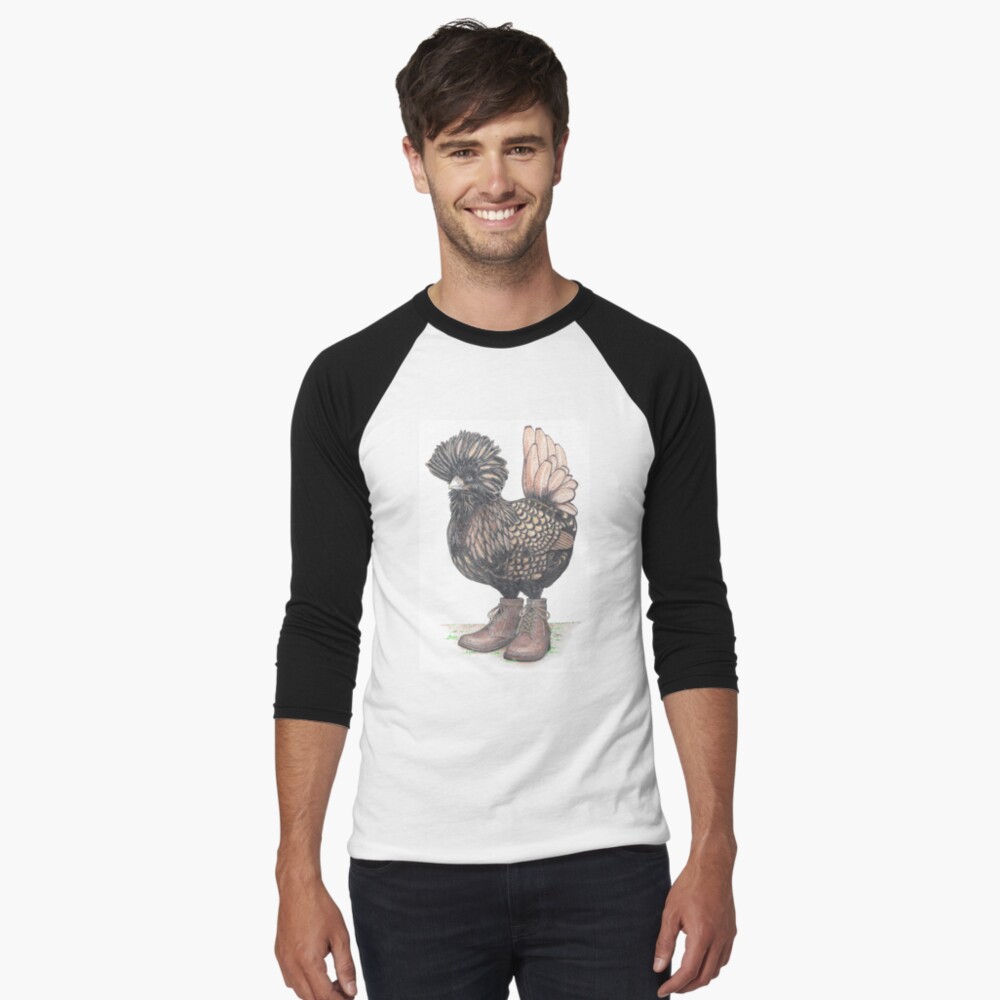 Item preview, Baseball ¾ Sleeve T-Shirt designed and sold by JimsBirds.