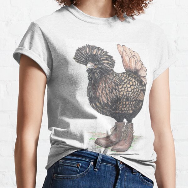 Polish chicken in farm boots Classic T-Shirt