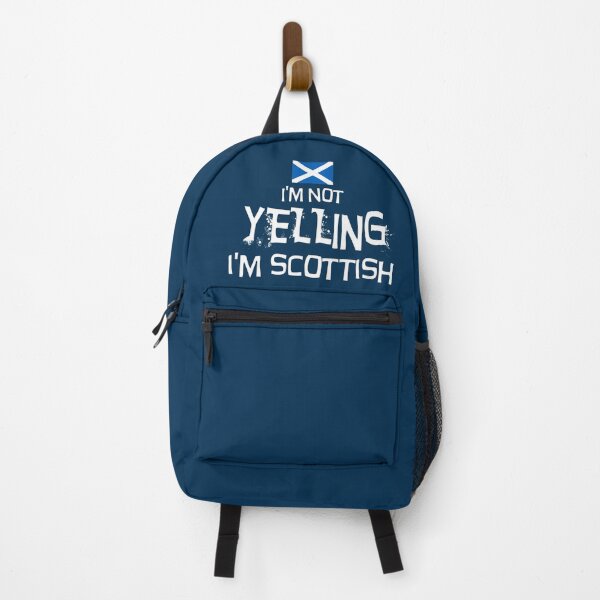 Item preview, I'm Not Yelling I'm Scottish  With the flag of Scotland  designed and sold by obedtheartist.