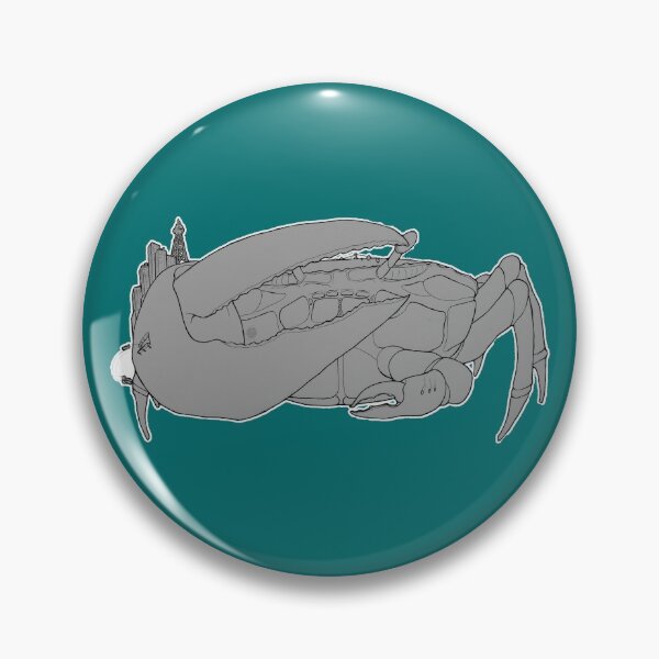 Item preview, Crab City - Greyscale designed and sold by Fluffgar.