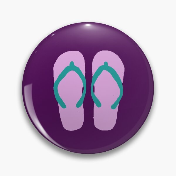Item preview, Flip Flops Blue Lilac designed and sold by BoldNFresh.