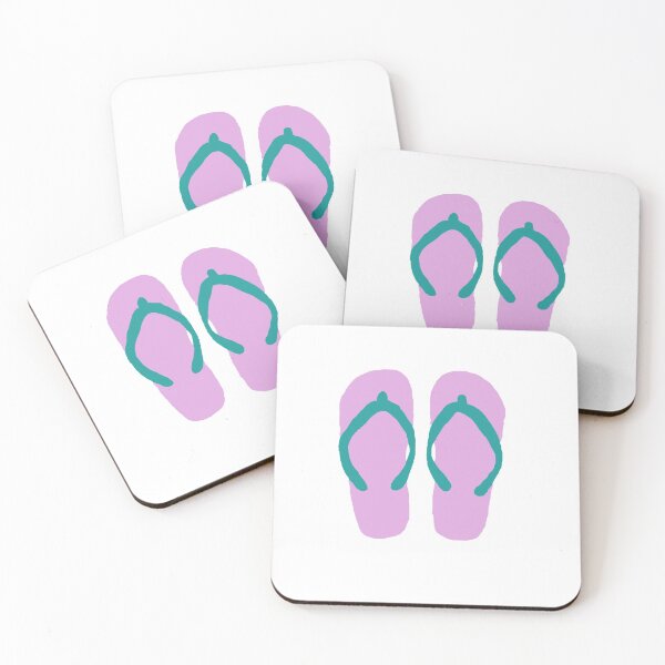 Item preview, Flip Flops Blue Lilac designed and sold by BoldNFresh.