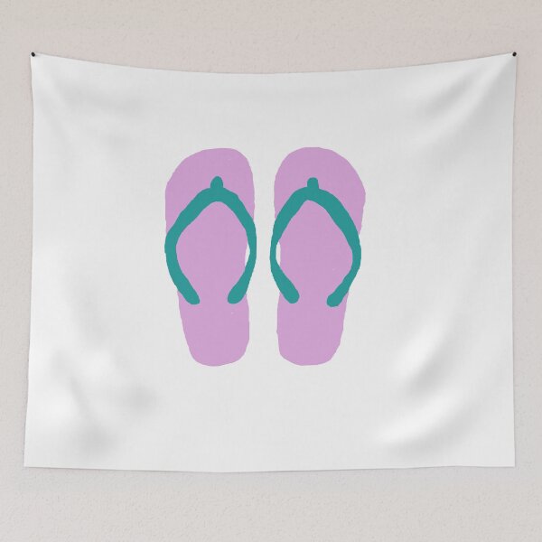 Item preview, Flip Flops Blue Lilac designed and sold by BoldNFresh.