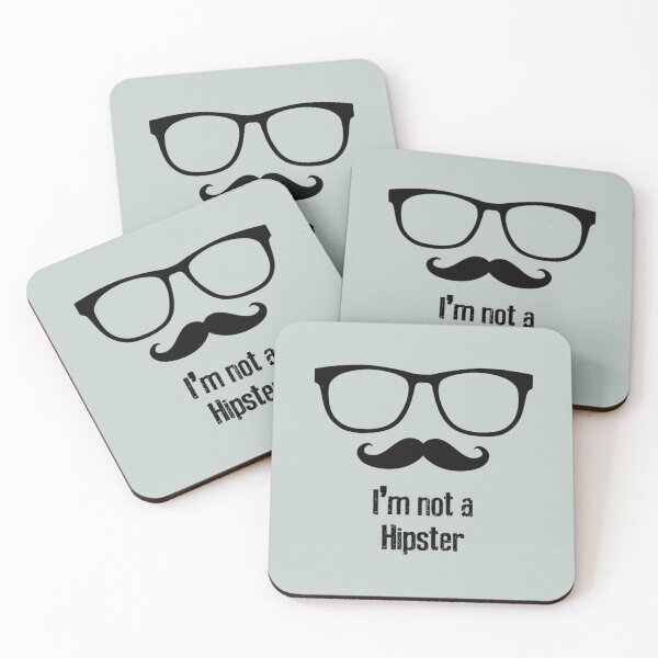 Item preview, I'm not a hipster - Awesome funny hipster Gift designed and sold by Teenation9.