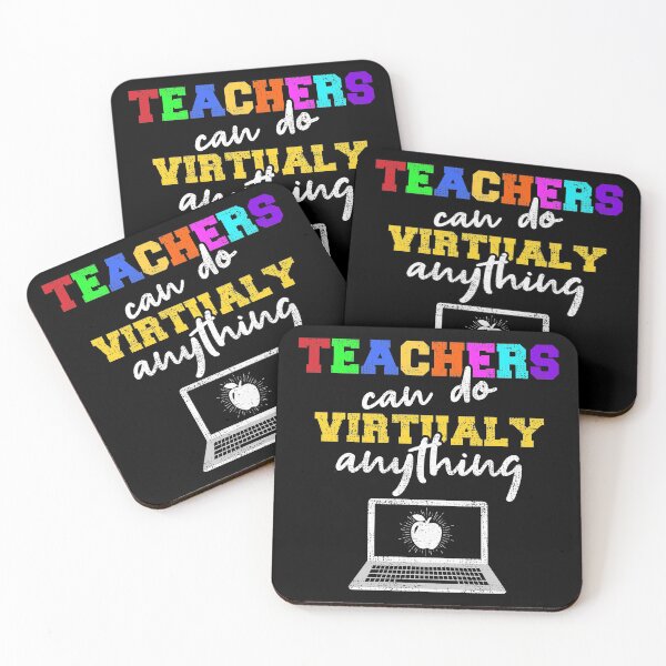 Item preview, Teachers Virtually Can Do Anything Virtual Teacher Gift designed and sold by Noahlaz.