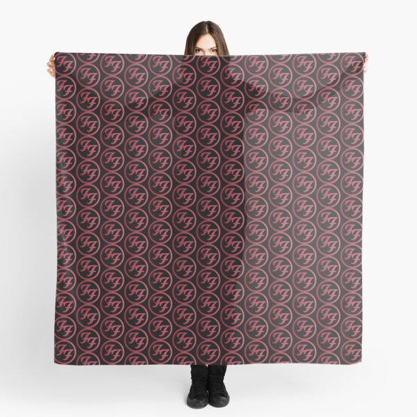 FF Red Leather Scarf