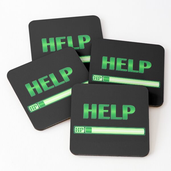 Item preview, HELP (I'm low on health version 2) designed and sold by SarcasticWords.