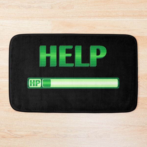 Item preview, HELP (I'm low on health version 2) designed and sold by SarcasticWords.