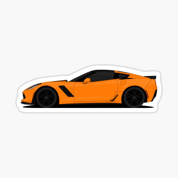 Item preview, Z06 Side (ORANGE) designed and sold by VenZolic.