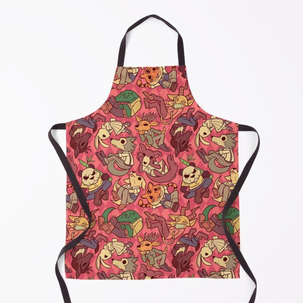 Jurassic Pork Unisex Meat Grilling Apron