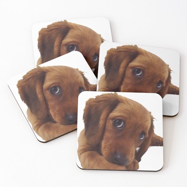 Item preview, Cute adorable puppy eyes Dog kawaii sticker mask  designed and sold by Grace-Cop.