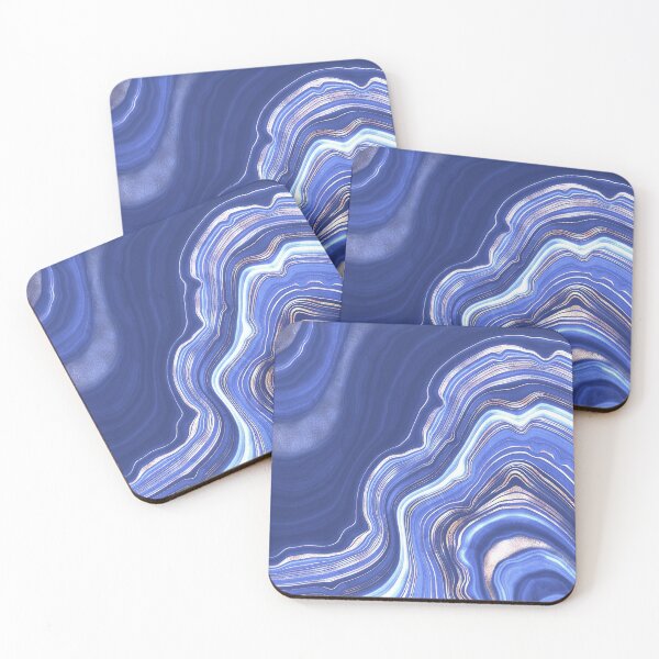 Item preview, Indigo Blue Agate  designed and sold by DirtyAngelFace Shop.