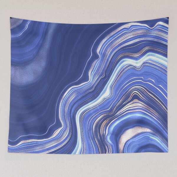 Item preview, Indigo Blue Agate  designed and sold by DirtyAngelFace Shop.