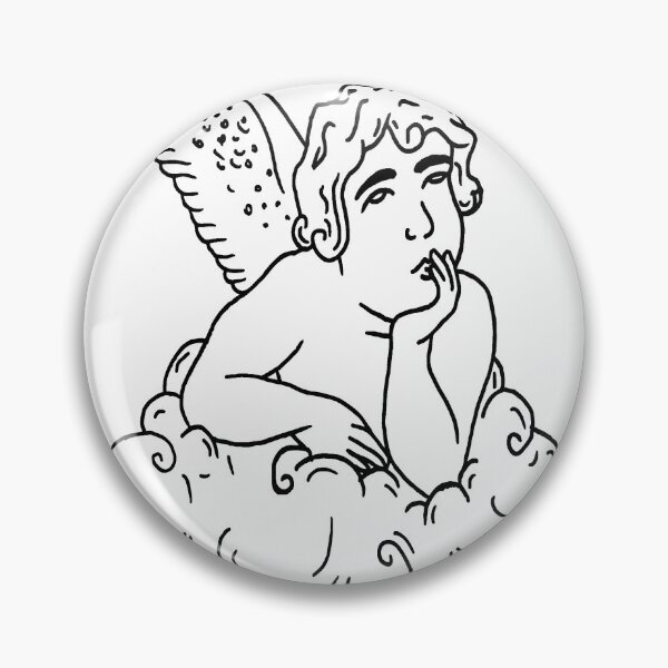 Item preview, aesthetic angel art designed and sold by ilustra-ink.