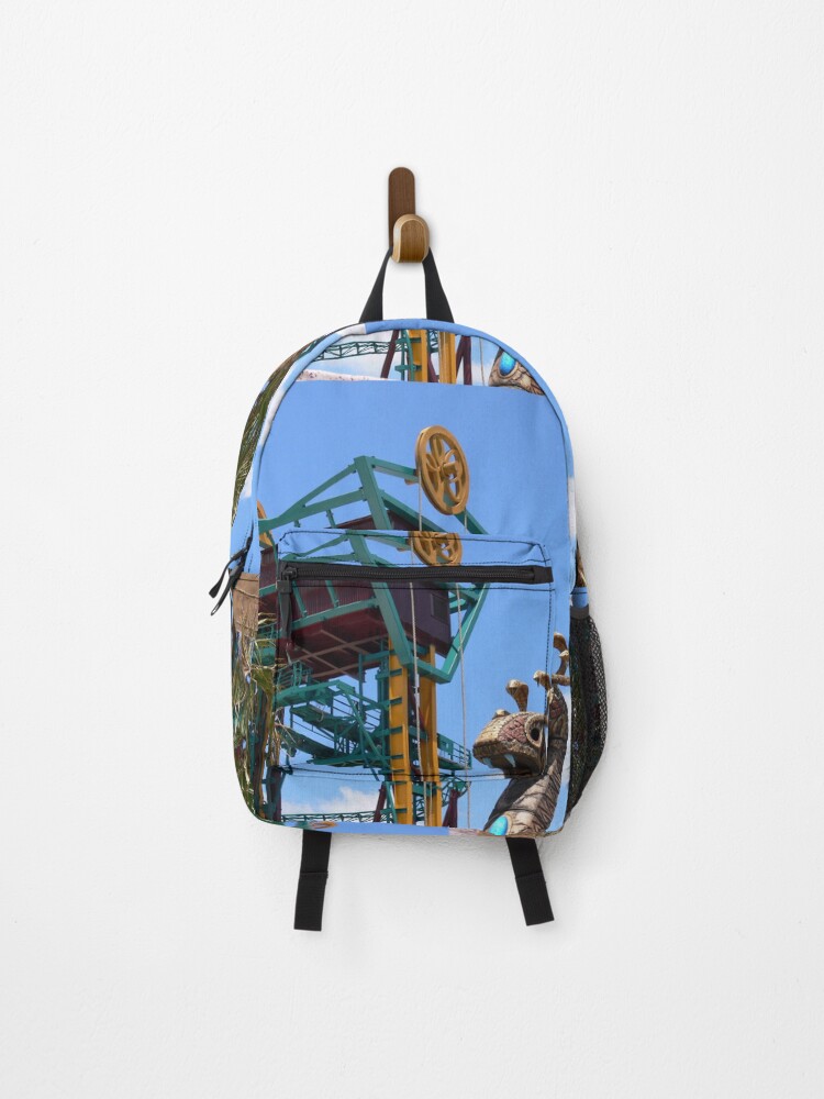 Cobra s Curse Roller Coaster Busch Gardens Tampa Backpack