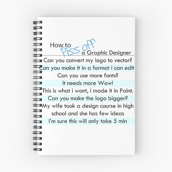 Item preview, How to piss off a Graphic designer designed and sold by Mmutle.