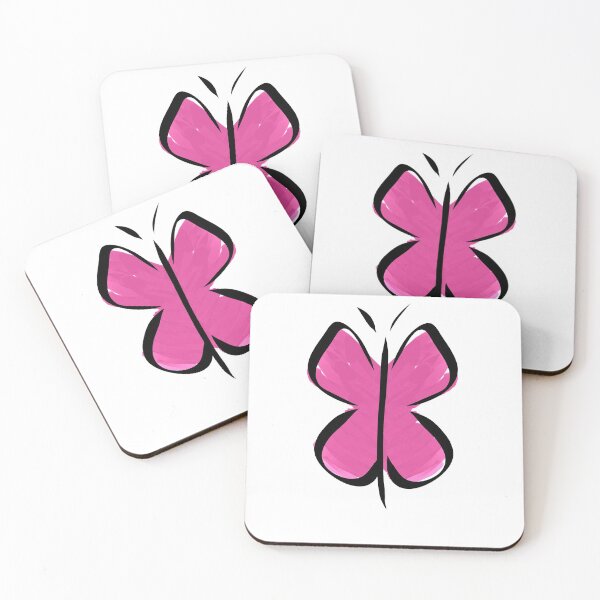 Item preview, Flutterby Pink designed and sold by ErinLP.
