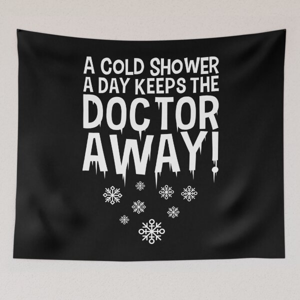 Item preview, A cold shower a day keeps the doctor away designed and sold by tonstan.