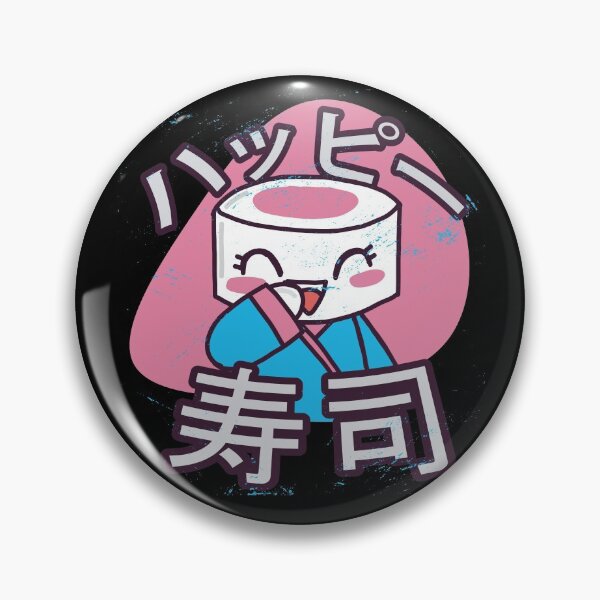 Item preview, Happy Sushi Character designed and sold by HiFiTees.