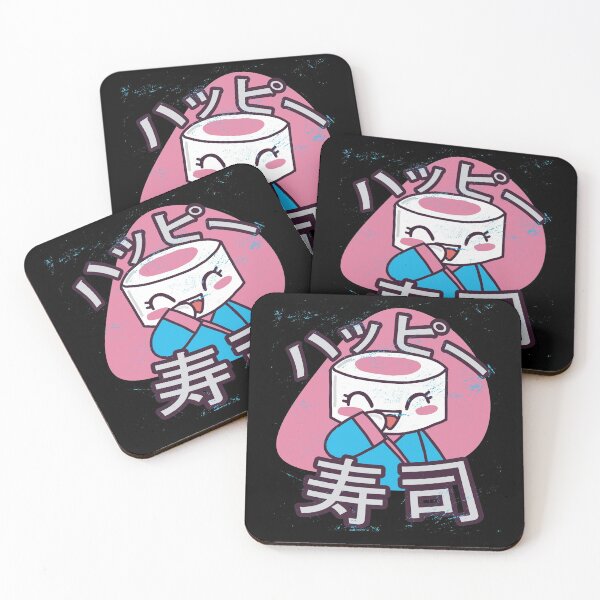 Item preview, Happy Sushi Character designed and sold by HiFiTees.