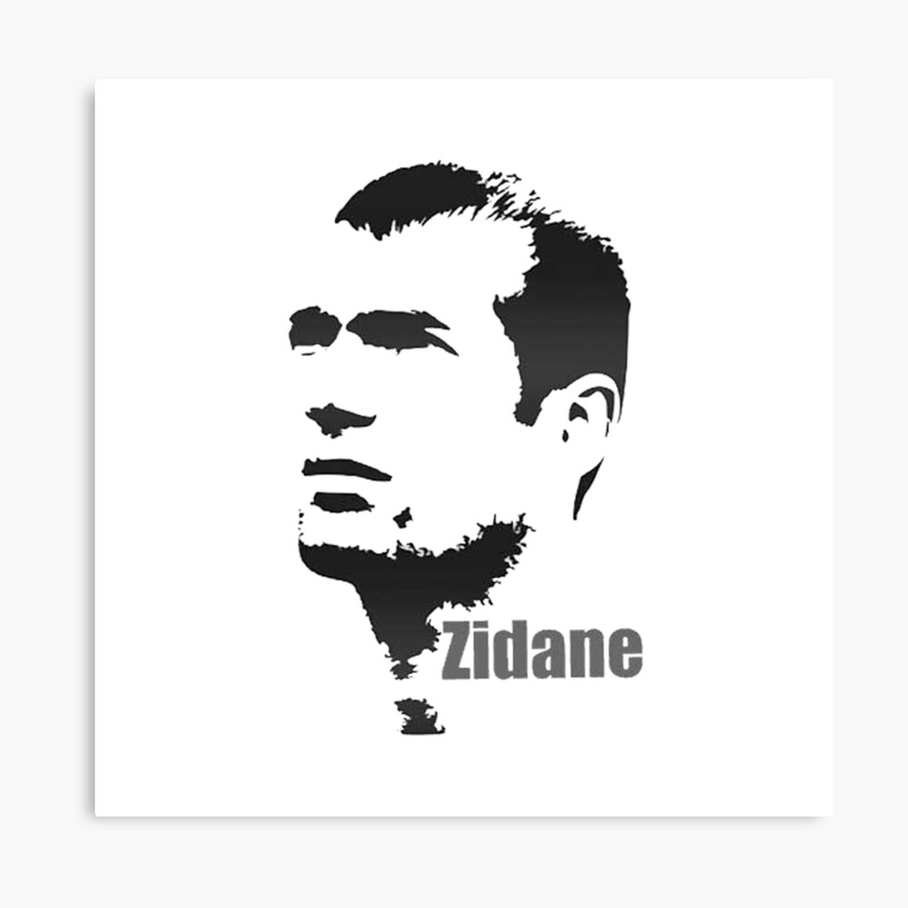 Zinedine Zidane Framed Art Prints for Sale - Fine Art America