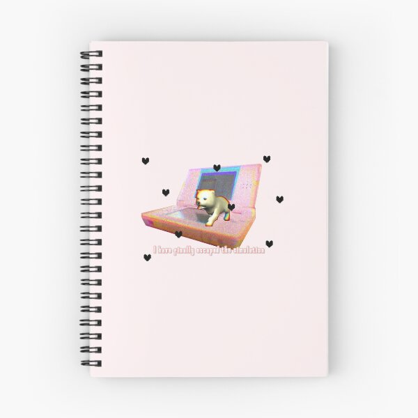 Item preview, "I have finally escaped the simulation" dog designed and sold by A Fairy Faints Shop.