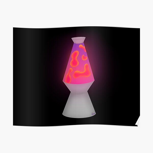 "Sunset Lava Lamp" Poster by RoseArtStickers Redbubble