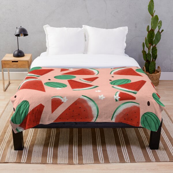 Item preview, Watermelon melon summer pattern designed and sold by CoffeePandaArt.